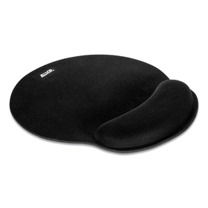 MOUSEPAD PRO MEMORY FOAM MOUSE PAD WITH WRIST REST, 9 X 10, BLACK by Allsop