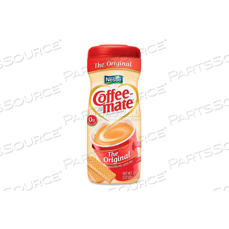 COFFEE-MATE NON-DAIRY POWDERED CREAMER, ORIGINAL, 22 OZ. by Nestle