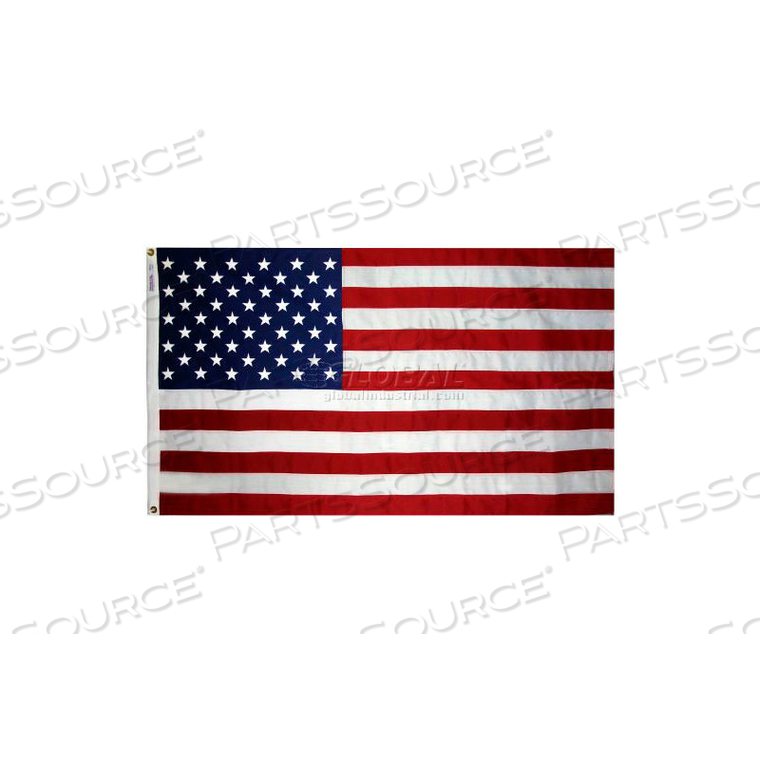 10' X 15' TOUGH-TEX US FLAG WITH SEWN STRIPES & EMBROIDERED STARS by Annin Flagmakers