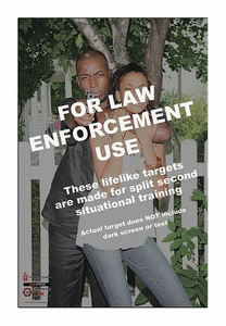 TARGET SITUATIONAL MULTICOLOR PK25 by LE Targets TARGET SITUATIONAL MULTICOLOR PK25 by LE Targets