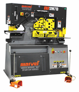 HYDRAULIC IRONWORKER 62 TONS MAX FORCE by Marvel