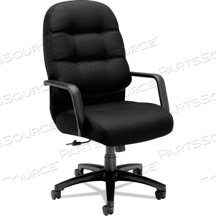 PILLOW-SOFT EXECUTIVE CHAIR - HIGH BACK - FABRIC - BLACK - 2090 SERIES by HON PILLOW-SOFT EXECUTIVE CHAIR - HIGH BACK - FABRIC - BLACK - 2090 SERIES by HON