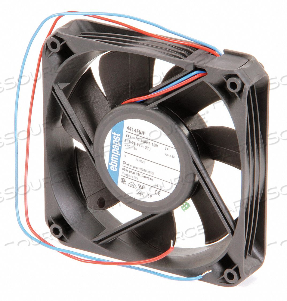 AXIAL FAN SQUARE 119 MM H 132 CFM by EBM- Papst Inc. AXIAL FAN SQUARE 119 MM H 132 CFM by EBM- Papst Inc.