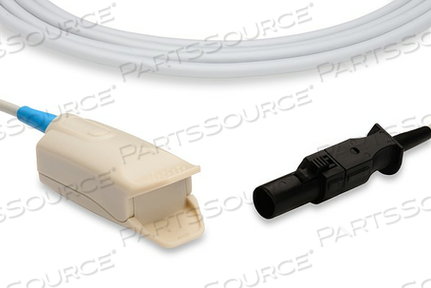 REUSABLE SPO2 SENSOR, FINGER CLIP X MALE HYPERTONIX CONNECTOR 