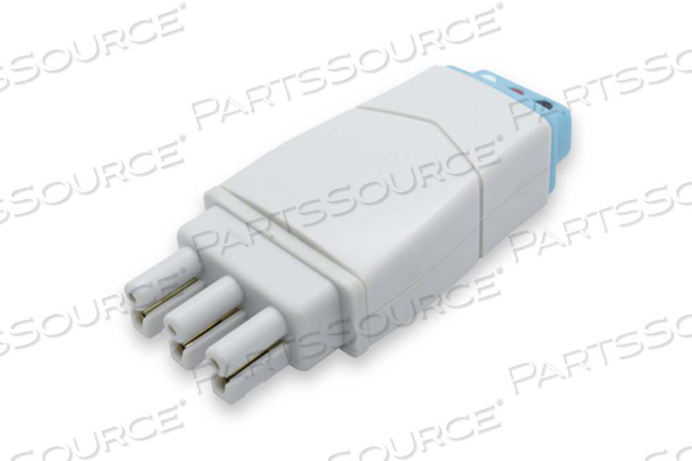 REUSABLE PHILIPS TO DIN ECG 3 LEADS ADAPTER 