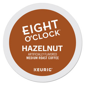 HAZELNUT COFFEE K-CUPS, 96/CARTON by Eight O'Clock Coffee Company