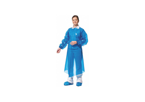 GOWN BLUE 50 L 30 W XL PK50 by VR Protective Wear