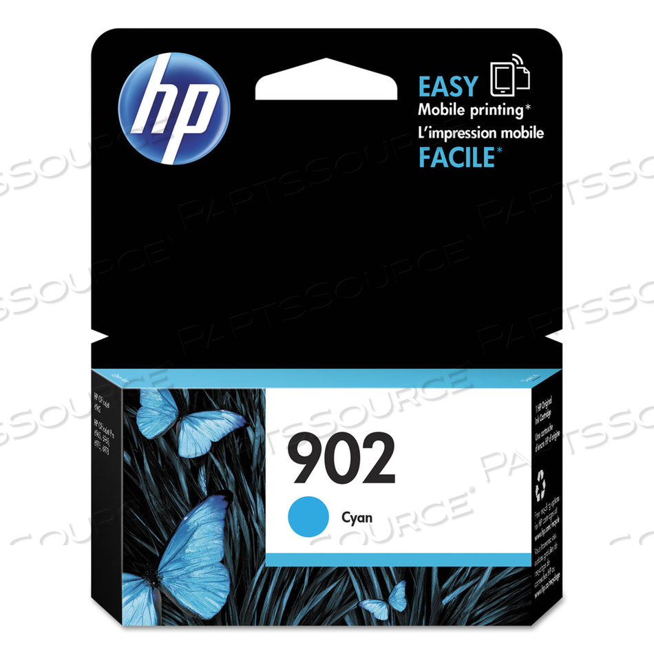 HP 902, (T6L86AN) CYAN ORIGINAL INK CARTRIDGE by HP (Hewlett-Packard)