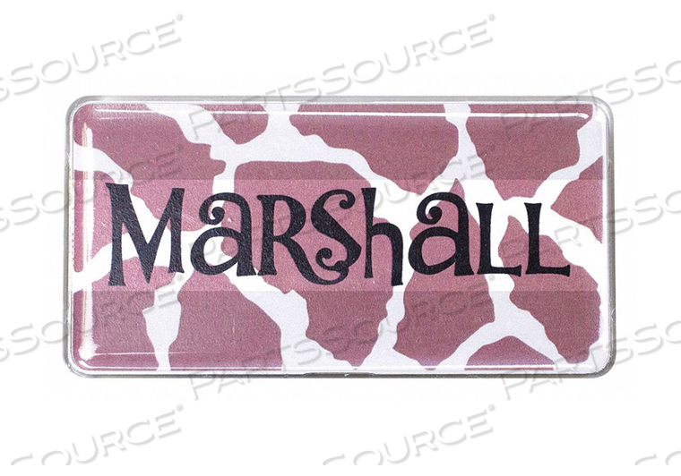 BADGE GIRAFFE BLANK LEGEND PK10 by Mighty Badge