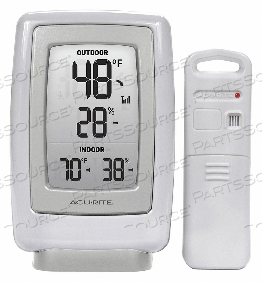 DIGITAL THERMOMETER 4-13/16 H 3-1/2 W by AcuRite DIGITAL THERMOMETER 4-13/16 H 3-1/2 W by AcuRite