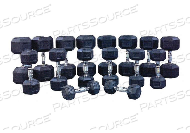 DUMBBELL 40 PIECE SET 2100 LBS. by Promaxima DUMBBELL 40 PIECE SET 2100 LBS. by Promaxima