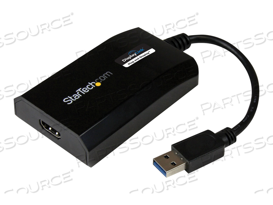 USB 3.0 TO HDMI ADAPTER SUPPORTS 1080P/5CH AUDIO - USB TO HDMI ADAPTER TO CONNEC by StarTech.com Ltd.