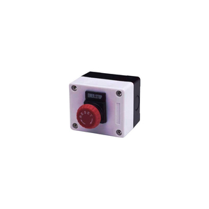 1 HOLE, MUSHROOM, E. STOP, 22MM NON METALLIC PUSH BUTTON STATION, MOMENTARY by Advance Controls, Inc. 1 HOLE, MUSHROOM, E. STOP, 22MM NON METALLIC PUSH BUTTON STATION, MOMENTARY by Advance Controls, Inc.