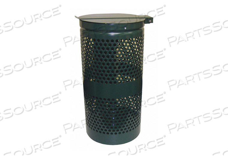 ALUMINUM 10 GALLON OUTDOOR DOG WASTE RECEPTACLE by Dogipot ALUMINUM 10 GALLON OUTDOOR DOG WASTE RECEPTACLE by Dogipot