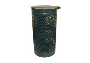 WASTE RECEPTACLE LID 10 GAL. ALUMINUM by Dogipot