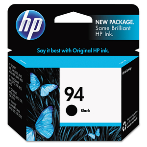 HP 94, (C8765WN) BLACK ORIGINAL INK CARTRIDGE by HP (Hewlett-Packard)