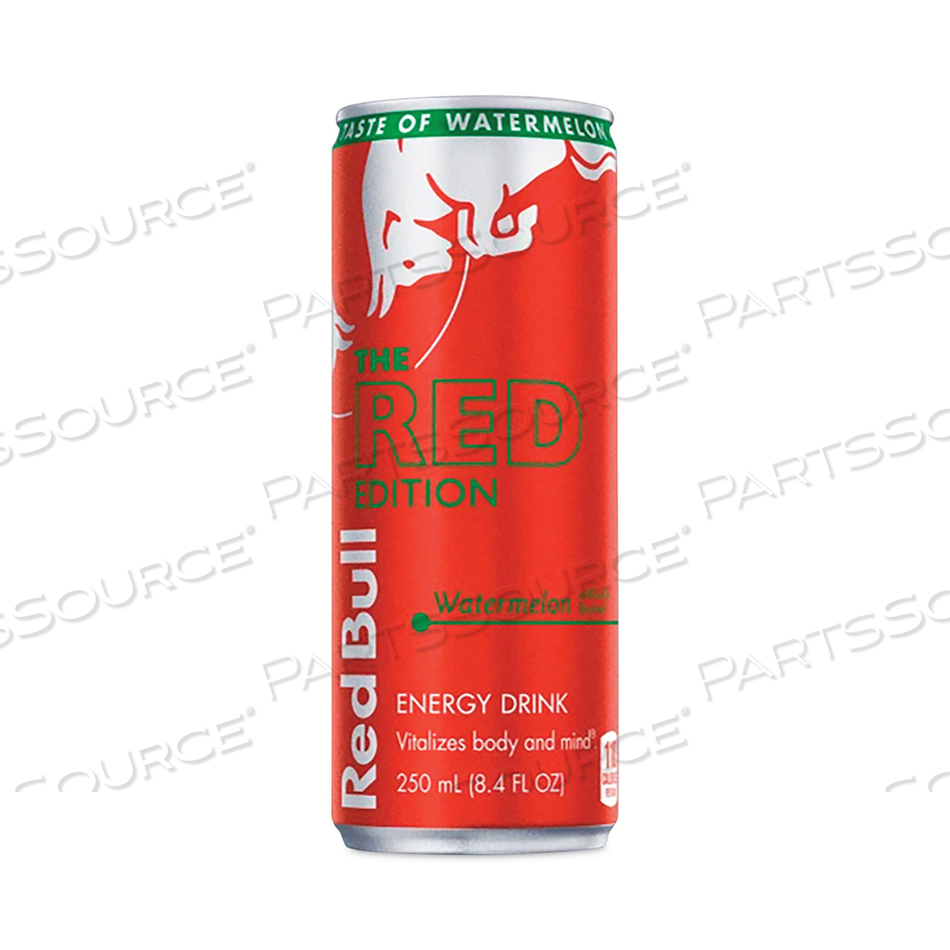 THE RED EDITION ENERGY DRINK, WATERMELON, 8.4 OZ CAN by Red Bull THE RED EDITION ENERGY DRINK, WATERMELON, 8.4 OZ CAN by Red Bull