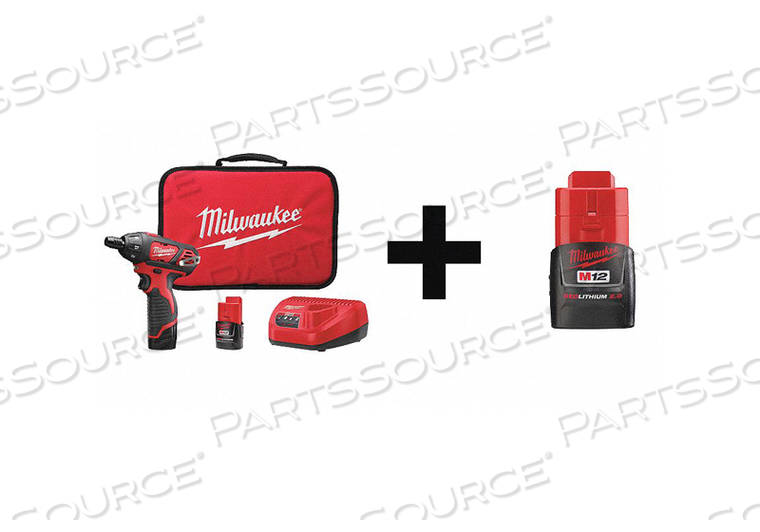 CORDLESS SCREWDRIVER KIT 12.0V by Milwaukee Electric Tools