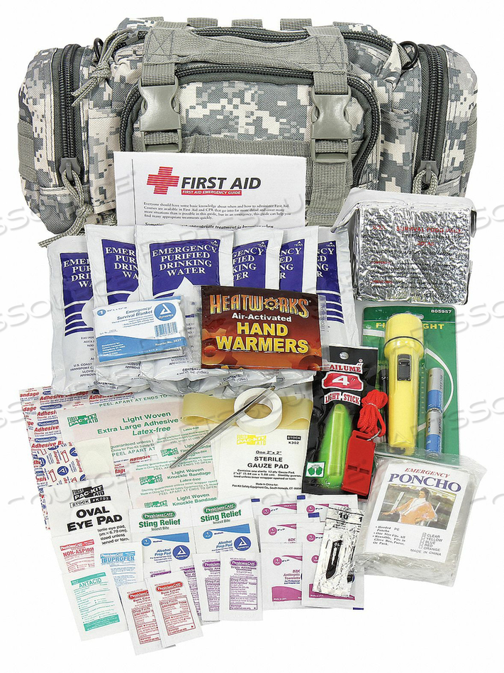 SURVIVAL KIT 6INHX5INLX12INW by Camillus SURVIVAL KIT 6INHX5INLX12INW by Camillus