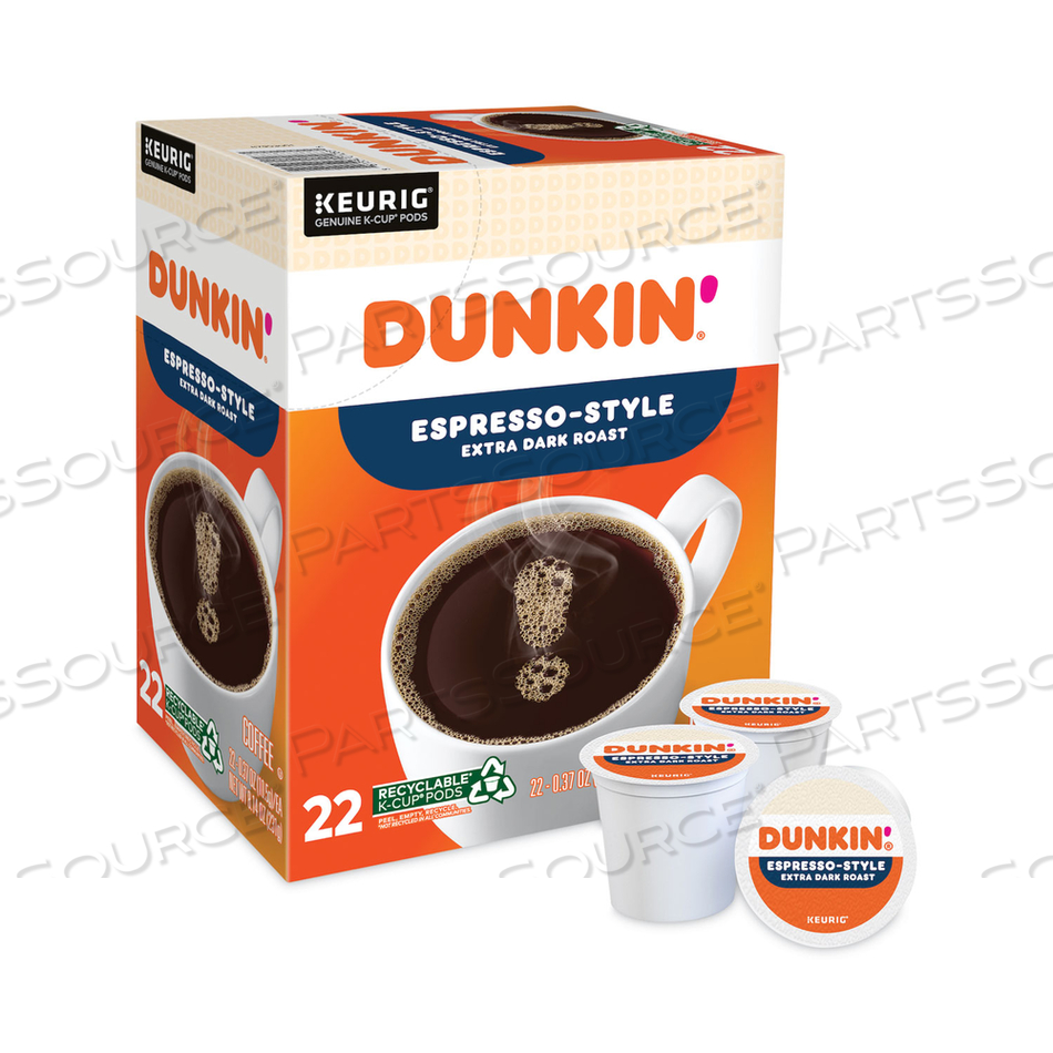 K-CUP PODS, ESPRESSO, 22/BOX 