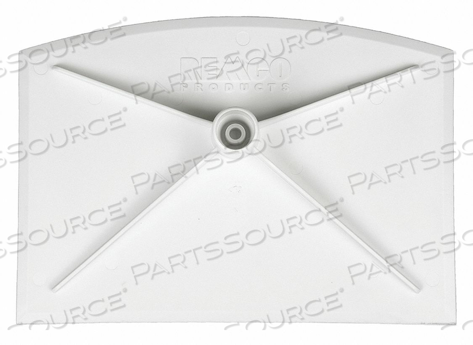 E4127 FOOD HOE WHITE 8X11 IN NYLON by Remco