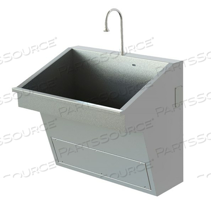 ADA COMPACT SCRUB SINK: ONE STATION 36 X 23-3/4 X 32-1/4" (914 X 603 X 819) 