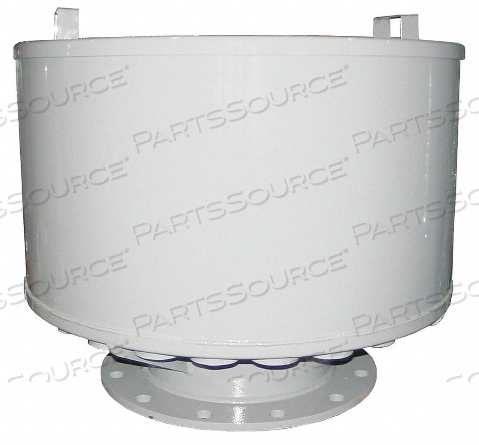 FILTER SILENCER 8 FLANGE INLET 1800 CFM by Solberg