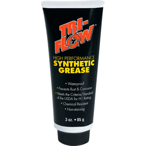 SYNTHETIC FOOD GRADE GREASE, N.L.G.I. GRADE 2, 3 OZ. TUBE by Tri-Flow