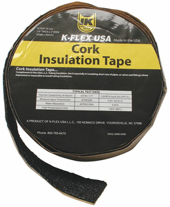 PIPE INSULATION TAPE BLACK 30 FT. by K-Flex USA
