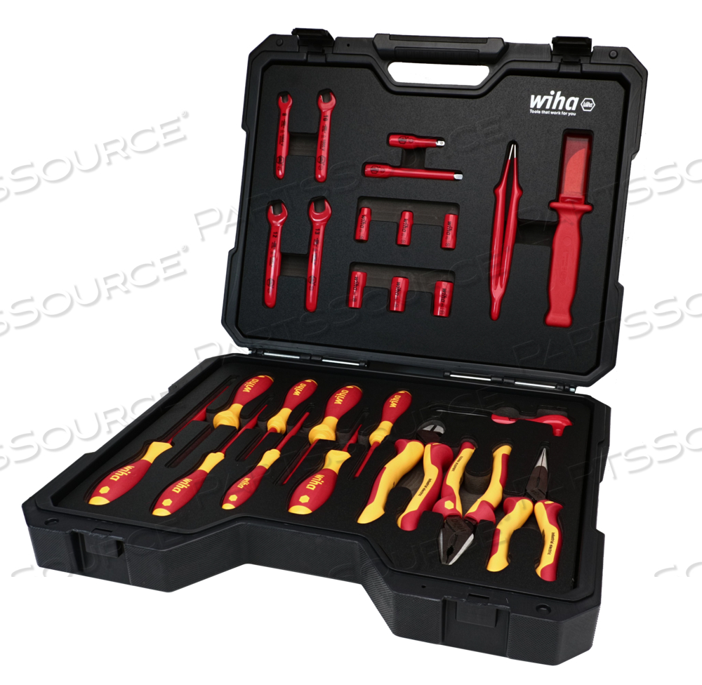 EV ESSENTIALS TOOL KIT 26PC VDE by Wiha Tools