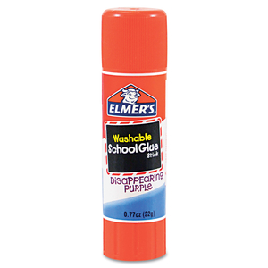 SCHOOL GLUE STICK, 0.77 OZ, DRIES CLEAR by Elmers SCHOOL GLUE STICK, 0.77 OZ, DRIES CLEAR by Elmers