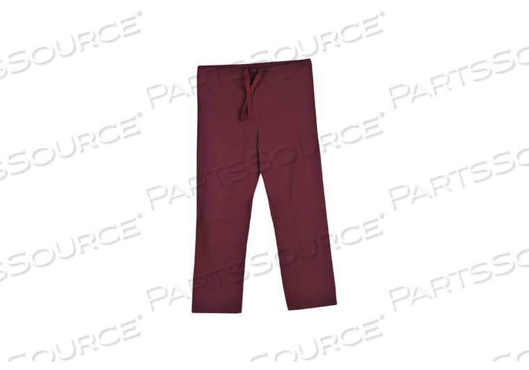 SCRUB PANTS S WINE UNISEX by Landau