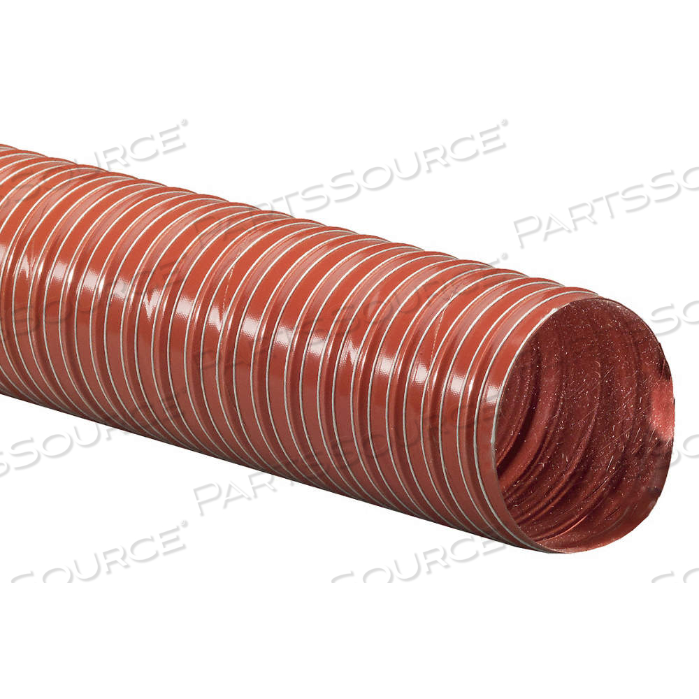 DUCTING HOSE 12 FT L RED by Flexaust Co. Inc.