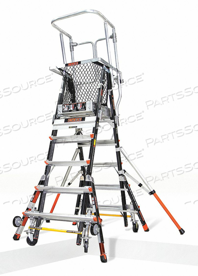 PLATFORM STEPLADDER LADDER 9 FT. 375 LB by Little Giant PLATFORM STEPLADDER LADDER 9 FT. 375 LB by Little Giant