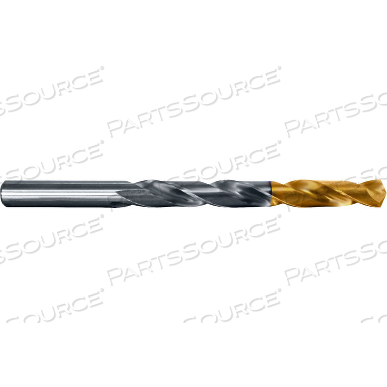 1501-TT F COBALT HEAVY-DUTY TIN TIPPED 135 SPLIT POINT JOBBER LENGTH DRILL by Cle-Line 1501-TT F COBALT HEAVY-DUTY TIN TIPPED 135 SPLIT POINT JOBBER LENGTH DRILL by Cle-Line