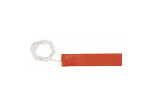 STRIP HEATER SILICONE RUBBER 9 IN L by Tempco