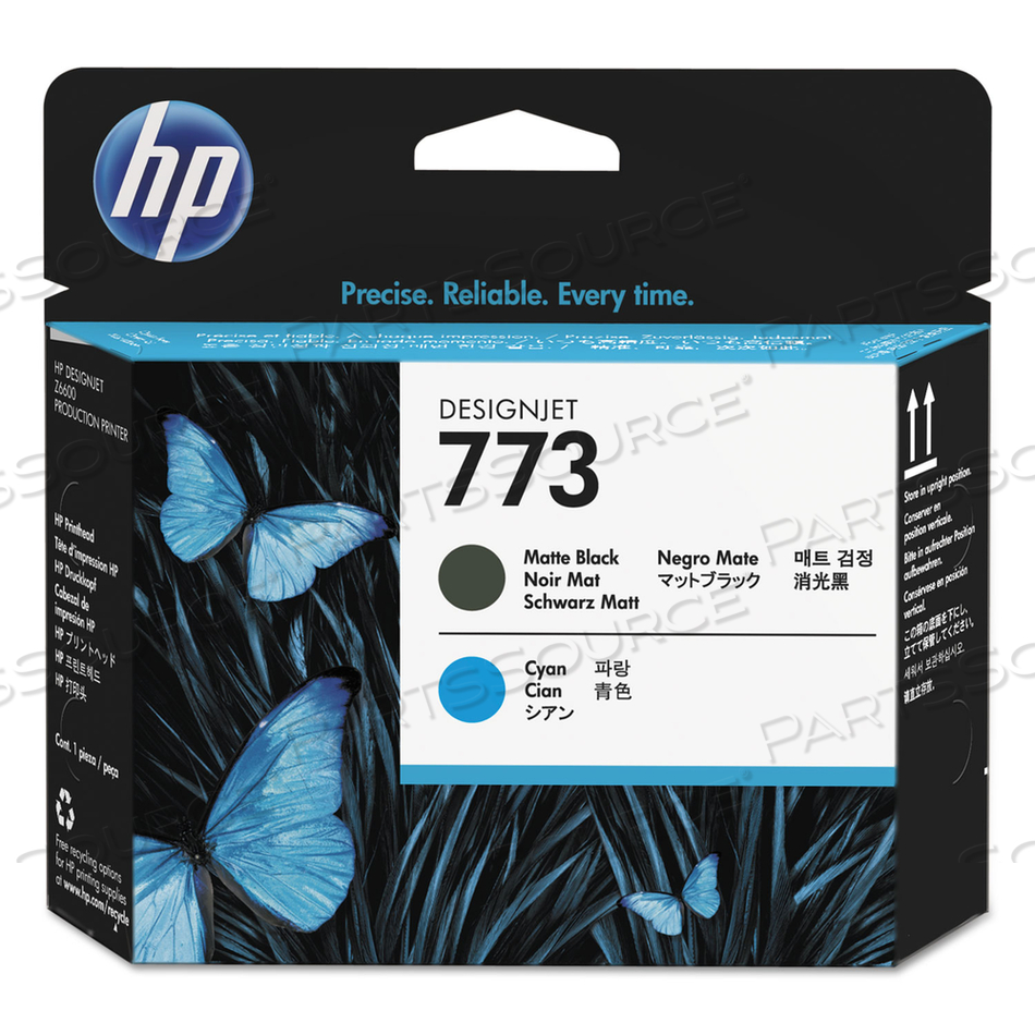 HP 773, (C1Q20A) CYAN/MATTE BLACK PRINTHEAD by HP (Hewlett-Packard)