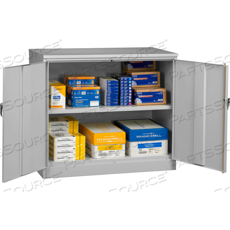 JUMBO STORAGE CABINET - WELDED 48"W X 18"D X 42"H, SAND by Tennsco Corp.