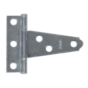 TEE HINGE, STEEL, 1 13/16 IN LEAF HT, 21/32 IN LEAF WD by Approved Vendor