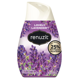 ADJUSTABLES AIR FRESHENER, LOVELY LAVENDER, 7 OZ CONE, 12/CARTON by Renuzit