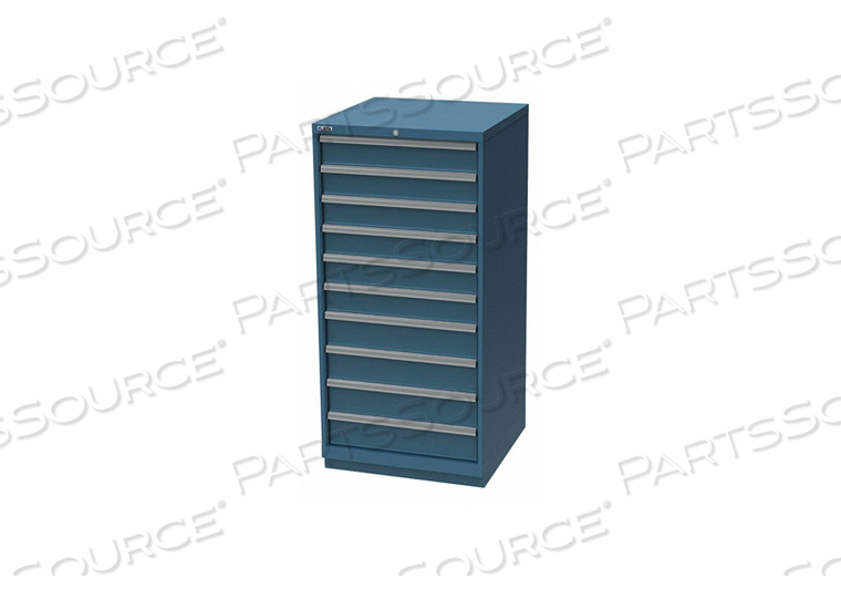 J5880 MOD DRWR CAB 59-1/2 H 10 DRWR CLSSC BLUE by Lista J5880 MOD DRWR CAB 59-1/2 H 10 DRWR CLSSC BLUE by Lista