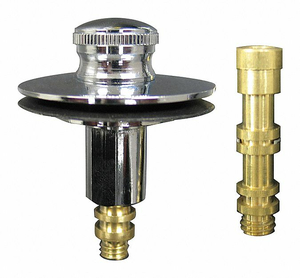 DRAIN STOPPER BRASS CHROME by Kissler
