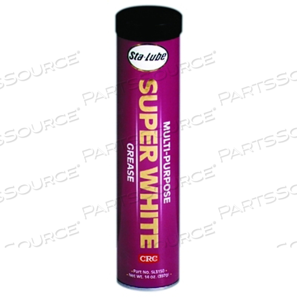 SUPER WHITEMULTI-PURPOSE GREASE, 14 OZ CARTRIDGE by Sta-Lube