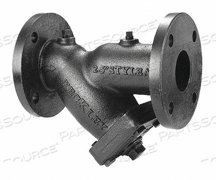 Y STRAINER 304 SS 5 FLANGED FIBER by Keckley