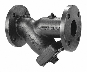Y STRAINER 304 SS 5 FLANGED FIBER by Keckley