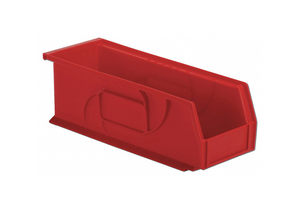 HANG/STACK BIN 5HX5-1/2WX14-3/4D RED by Lewisbins