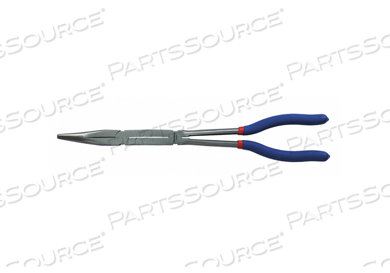 BENT LONG NOSE PLIER, PLIER TYPE NEEDLE NOSE PLIERS, JAW BEND 45 DEGREES , ESD-SAFE NO, OVERALL LENGTH 13 1/4 IN, MAXIMUM JAW OPENING 2 IN, by Westward BENT LONG NOSE PLIER, PLIER TYPE NEEDLE NOSE PLIERS, JAW BEND 45 DEGREES , ESD-SAFE NO, OVERALL LENGTH 13 1/4 IN, MAXIMUM JAW OPENING 2 IN, by Westward