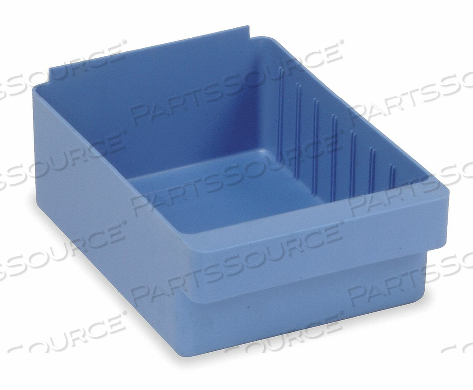 D5566 DRAWER BIN 11-5/8 X 8-3/8 X 4-5/8IN BLUE by Quantum Storage Systems D5566 DRAWER BIN 11-5/8 X 8-3/8 X 4-5/8IN BLUE by Quantum Storage Systems