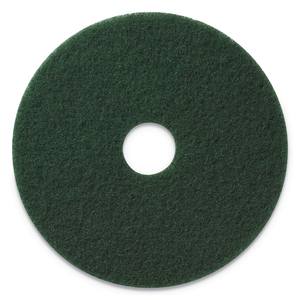 SCRUBBING PADS, 17" DIAMETER, GREEN, 5/CARTON by Americo Manufacturing Co.
