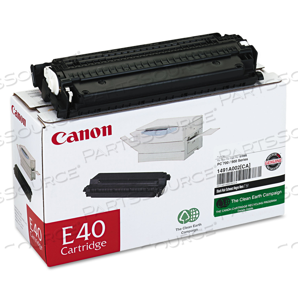 1491A002 (E40) TONER, 4,000 PAGE-YIELD, BLACK by Canon (Consumer Electronics) 1491A002 (E40) TONER, 4,000 PAGE-YIELD, BLACK by Canon (Consumer Electronics)